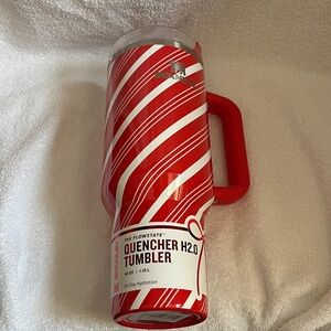 NWT Stanley Candy Cane Twist Striped Tumbler